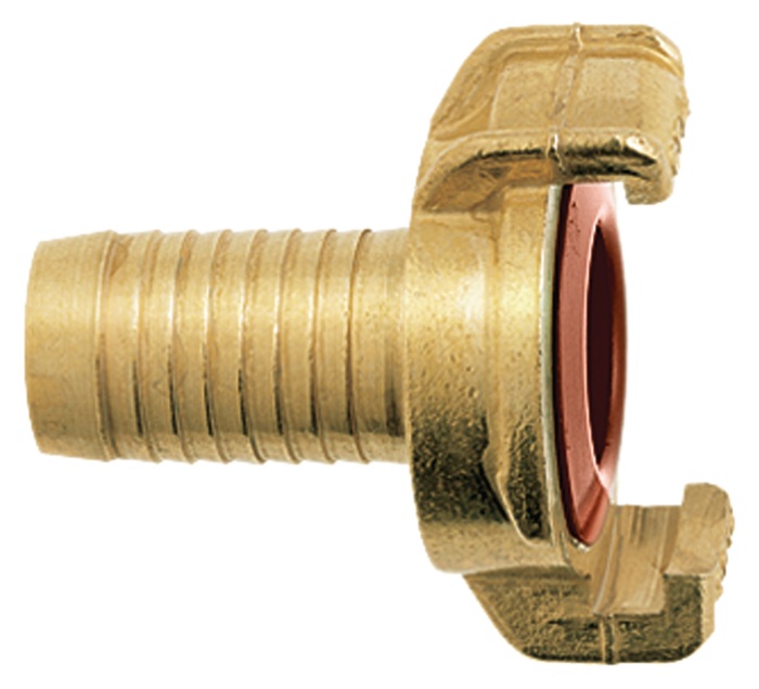 GEKA Schlauchstück Messing Schlauchgröße 19 mm - Vorteilspack