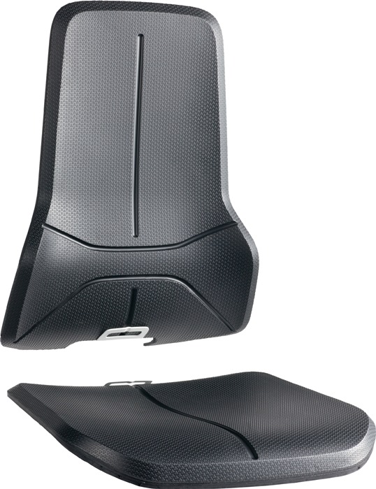 BIMOS Wechselpolster Kunstleder schwarz