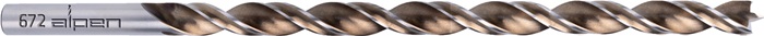 ALPEN Spiralbohrer Ø 10 mm Gesamtlänge 250 mm