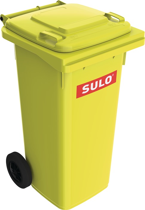 SULO Müllgroßbehälter 120 l HDPE gelb - Vorteilspack