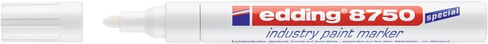 EDDING Industrie-Lackmarker weiß - Vorteilspack