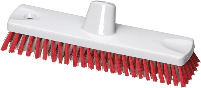 HACCP-Schrubber L.300mm Borstenstärke 0,50mm rot - Vorteilspack