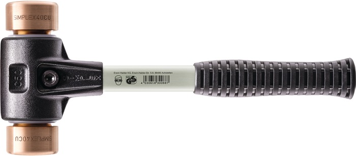 HALDER Schonhammer Länge 300 mm Kopf-Ø 30 mm