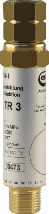 ESZET Sicherheitseinrichtung f.Druckregler G 3/8Zoll LH Brenngas 2-4132-122-142 ESZET
