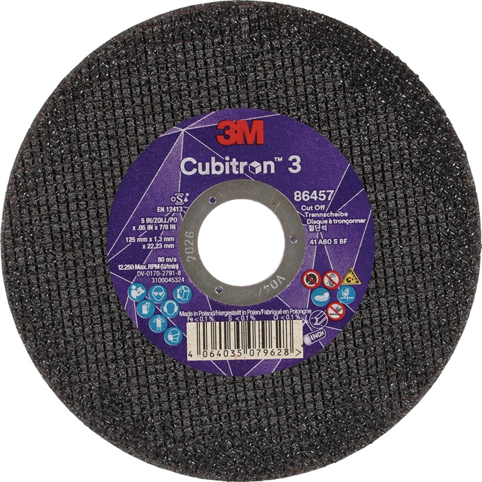 3M Trennscheibe D125x1,3mm gerade - Vorteilspack