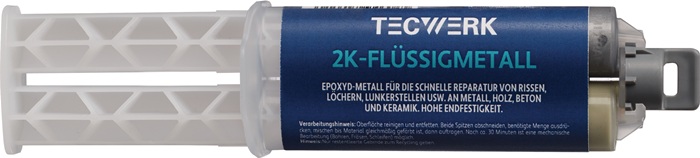 TECWERK 2K-Epoxidflüssigmetall 25 g - Vorteilspack