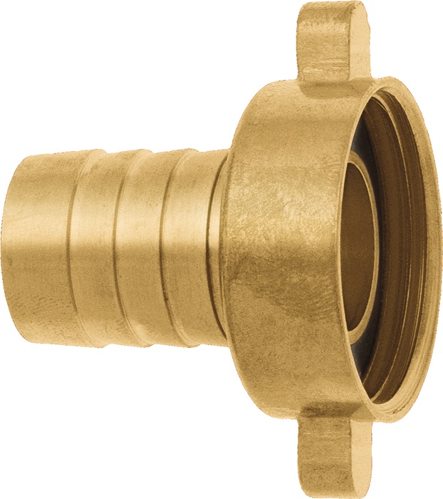 GEKA 2/3-Schlauchverschraubung Messing Schlauchgröße 13 mm - Vorteilspack