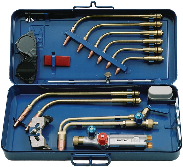 MWW Schweiß- und Schneidgarnitur 6 Schweißeinsätze 0,5 - 14 mm