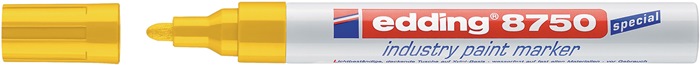 EDDING Industrie-Lackmarker gelb - Vorteilspack