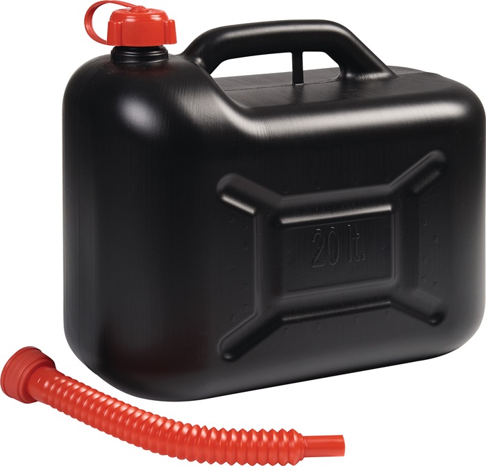 NOW Transportkraftstoffkanister Inh.20l schwarz HD-PE L405xB210xH350mm NOW