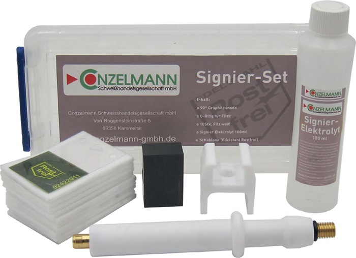 CONZELMANN Signierelektrolyt-Set 100 ml Flasche