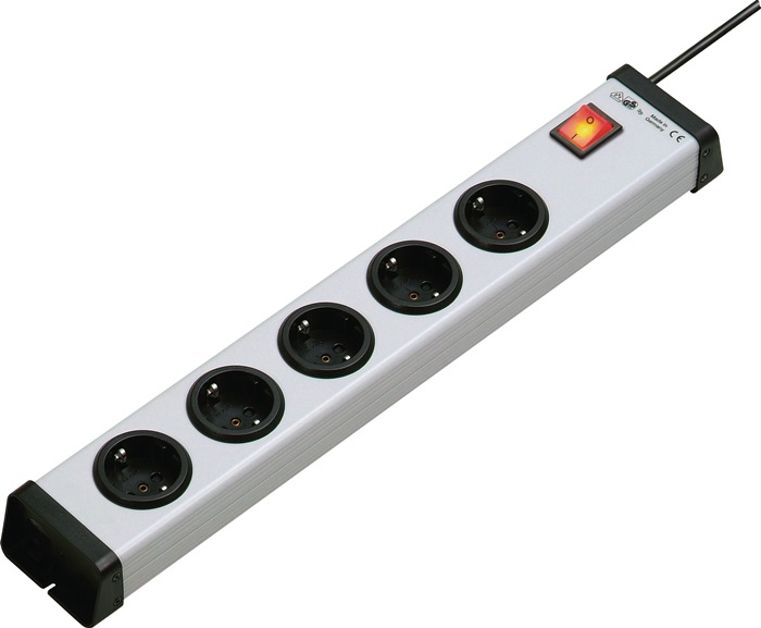 JÄGER DIREKT Steckdosenleiste 16 A 230 V Steckd.5 1,5m H05VV-F 3x1,5mm² JÄGER DIREKT
