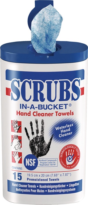 SCRUBS Handreinigungstuch hohe Reinigungskraft