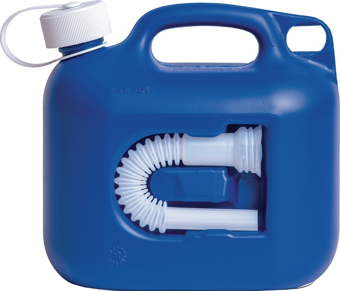 HÜNERSDORFF AdBlue-Kanister 5l blau HDPE L265xB147xH247mm HÜNERSDORFF