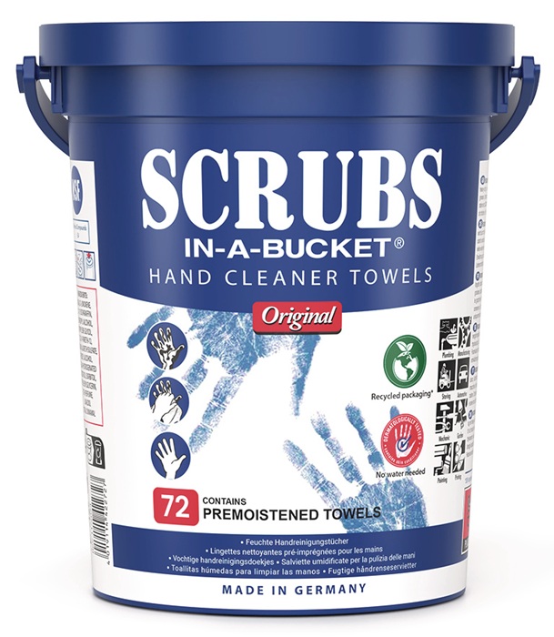 SCRUBS Handreinigungstuch ohne Einsatz von Wasser