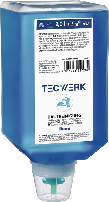 TECWERK Hautreiniger 2 l Varioflasche