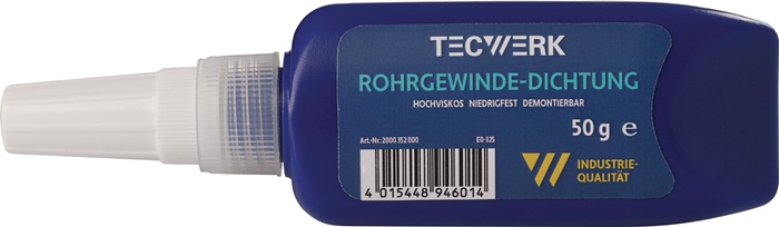 TECWERK Rohrgewindedichtung niedrigfest hochviskos - Vorteilspack