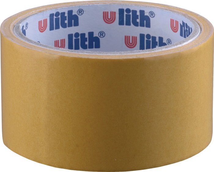 ULITH Doppelseitiges Verlegeband 468/E L.5m B.50mm beige Gesamtdicke 0,08mm Rl.ULITH