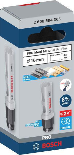 BOSCH Lochsäge PRO Multi Material PC Plus D.16mm