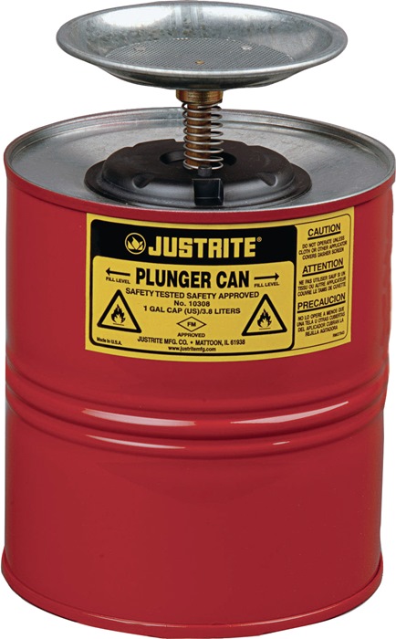 JUSTRITE Sparanfeuchter 4,0 l Stahlblech