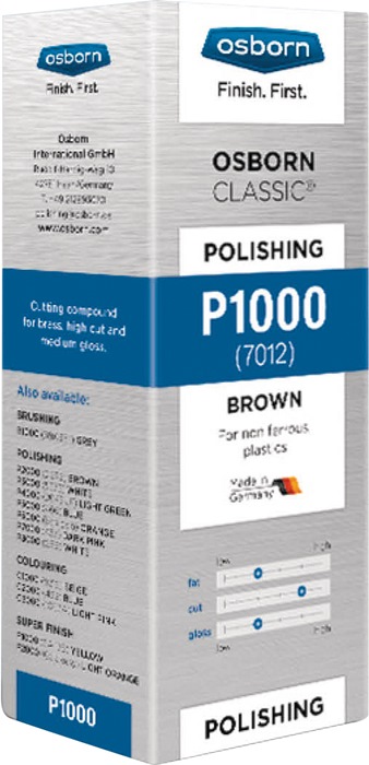 OSBORN Polierpastenriegel Vorpolitur