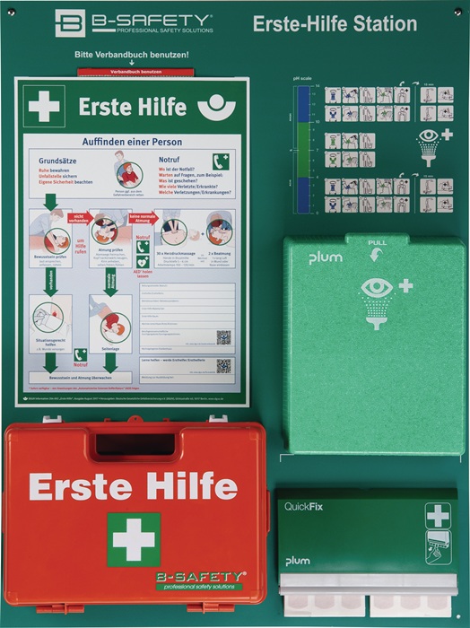 B-SAFETY Erste Hilfe Station B800xH600xT150ca.mm