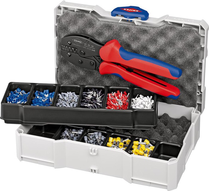 KNIPEX Aderendhülsensortiment 1201 teilig 0,50 - 6,00 mm²