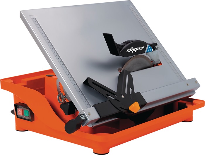 NORTON CLIPPER Fliesenschneidmaschine TT 200 EM 12mm Tisch-L460xB360mm max.200mm 800 W