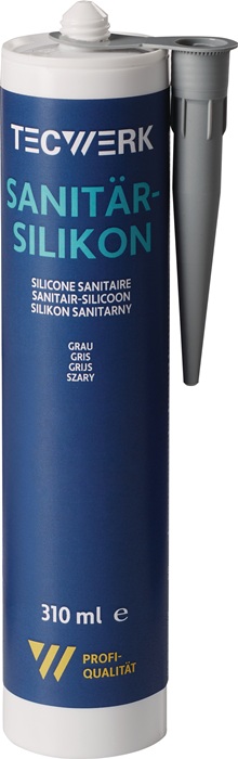 TECWERK Sanitärsilikon grau - Vorteilspack