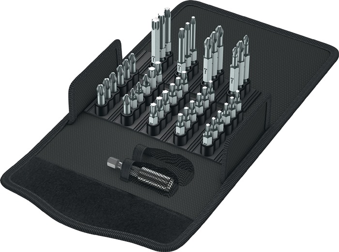 WERA Bitsortiment Bit-Safe 43 Univ.1 43-tlg.PH/PZD/TX WERA