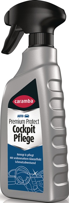 CARAMBA Cockpitpflege Premium Protect 500ml Sprühflasche CARAMBA - Vorteilspack