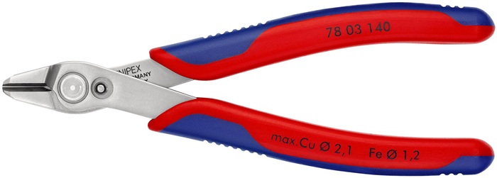 KNIPEX Elektronik-Seitenschneider INOX Länge 140 mm