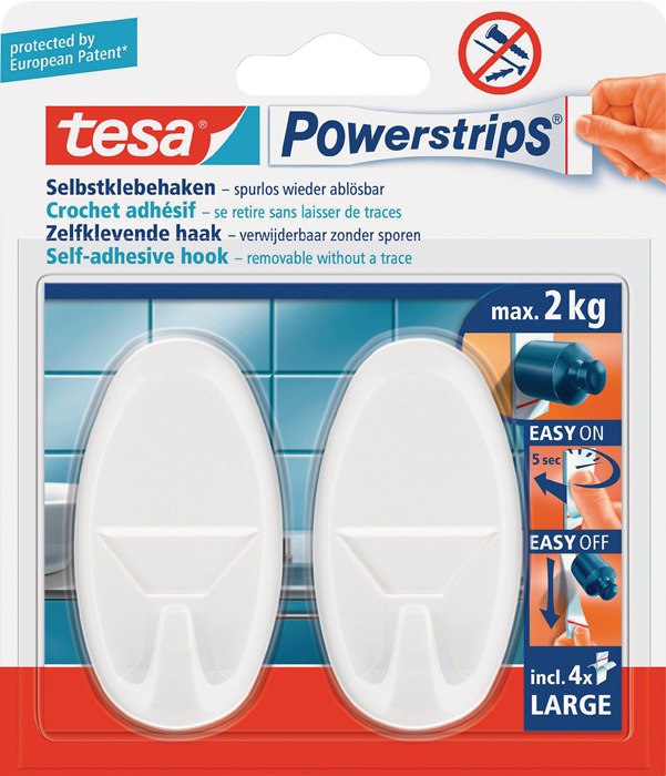 TESA Deko Haken 58013 - Vorteilspack