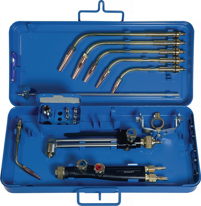 MESSER-CUTTING Schweiß-/Schneidgarnitur Ring-/Schlitzdüsen