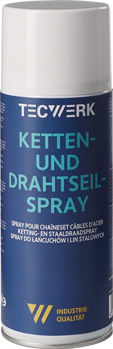 TECWERK Ketten-/Drahtseilspray gelblich - Vorteilspack