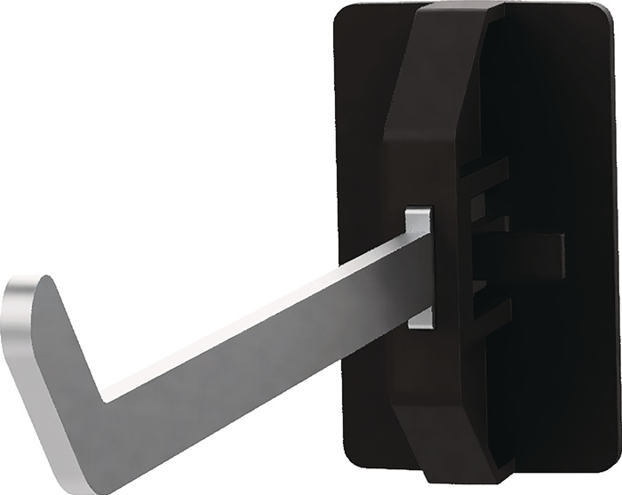 BEDRUNKA+HIRTH Werkzeughalter B2xH6mm Haken 45 °