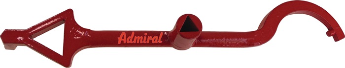 ADMIRAL Überflurhydrantenschlüssel Temperguss