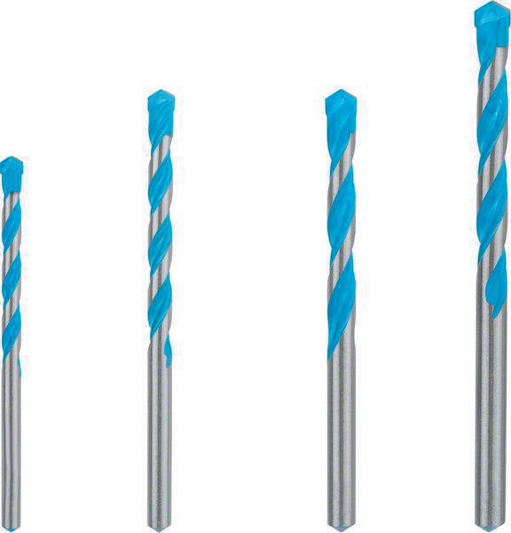 BOSCH Bohrer-Satz 4-teilig 5,5/6/7/8 mm