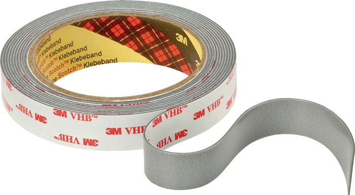 3M Montageband VHB Tape 4941P grau L.3m B.19mm Rl.3M - Vorteilspack