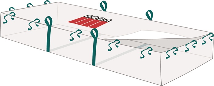 ASUP Plattensack Tragfähigkeit 1000 kg