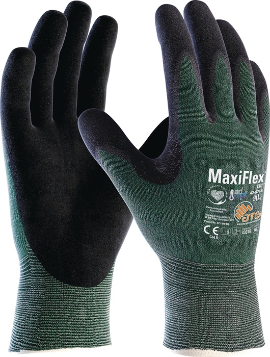 ATG Schnittschutzhandschuhe MaxiFlex® Cut™ AD-APT® 42-8743 Gr.8 grün EN 388 PSA II - Vorteilspack