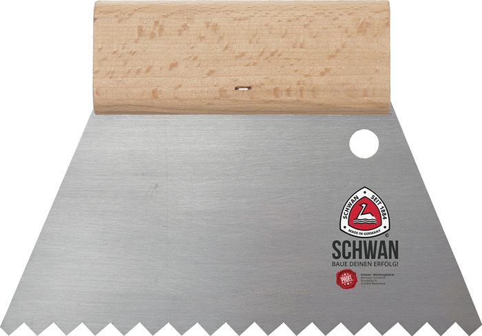 SCHWAN Kleberspachtel Länge 180 mm Breite 180 mm - Vorteilspack