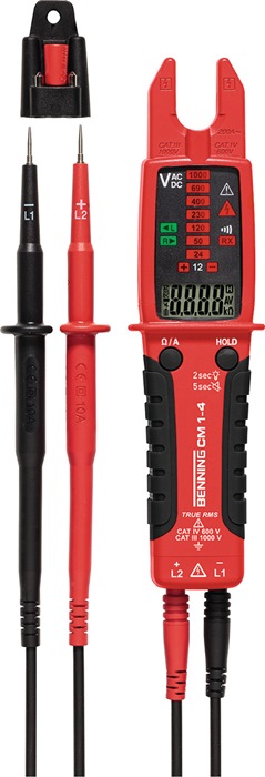 BENNING Stromzangenmultimeter 0,1 A-200 A AC