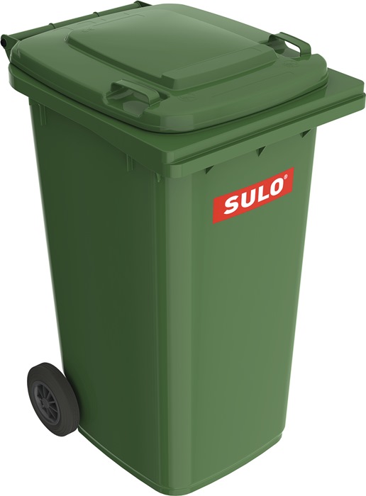 SULO Müllgroßbehälter 240 l HDPE grün - Vorteilspack