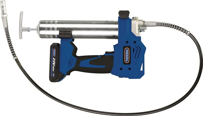 PRESSOL Akku-Fettpresse 20 V / 2,0 Ah