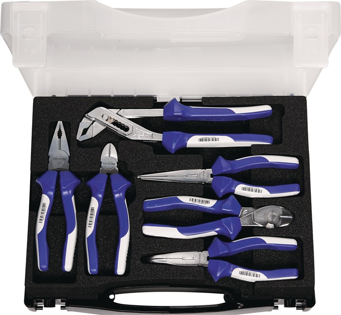 TECWERK Zangen-Satz Inhalt 6-teilig