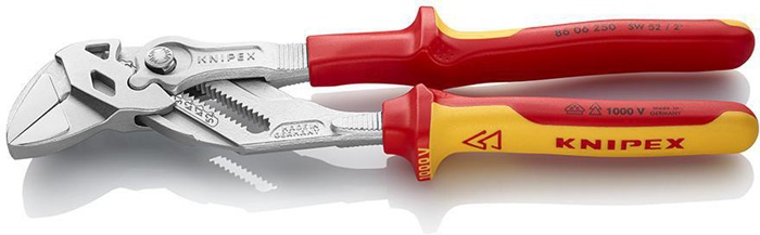 KNIPEX Zangenschlüssel Länge 250 mm Spannweite 46 mm