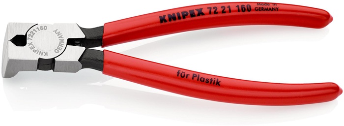 KNIPEX Seitenschneider für Kunststoffe Länge 160 mm
