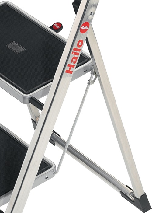 HAILO Klapptritt K70 Stufen 2 Plattform-H.470mm Alu.m.Stahl-Stufen HAILO