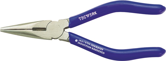 TECWERK Flachrundzange Länge 145 mm flach-rund gerade
